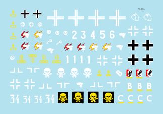 Star Decals STAR35999 1:35 Sturm #1
