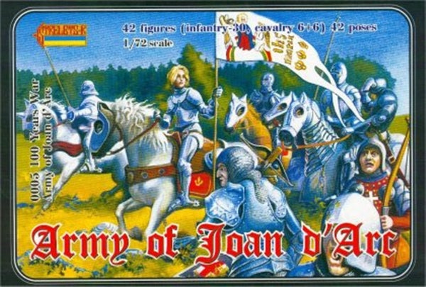 Strelets (specials) STR00572 1:72 100 Years War Army of Joan D'Arc.