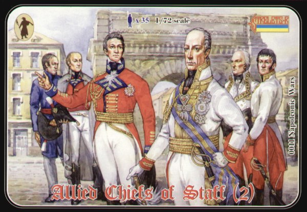Strelets STR01172 1:72 Allied Chiefs of Staff set 2