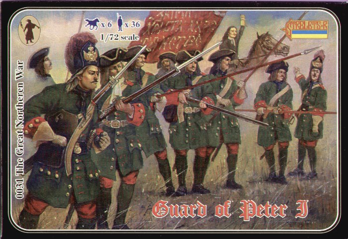 Strelets STR03172 1:72 The Russian Guard of Peter 1st