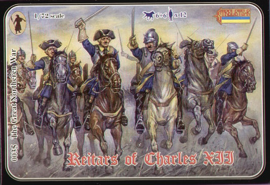 Strelets STR03572 1:72 Swedish Reitars of Charles XII