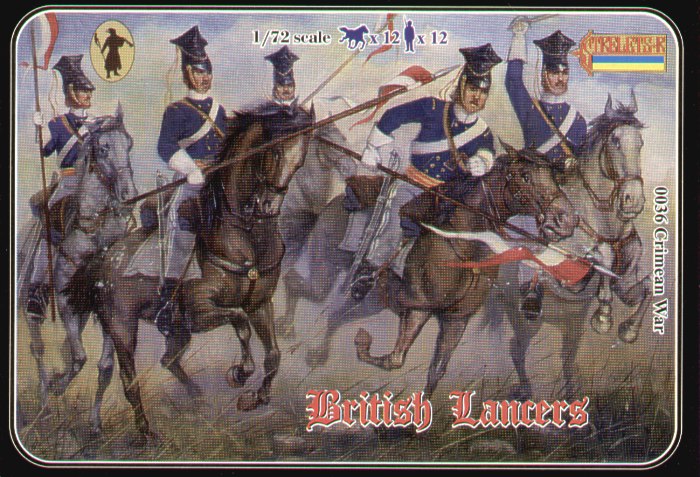 Strelets STR03672 1:72 Crimean War British Lancers