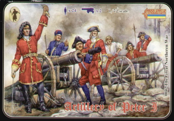 Strelets STR04272 1:72 Artillery of Peter 1st