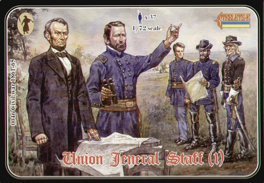 Strelets (specials) STR04672 1:72 Union General Staff