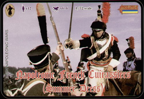 Strelets STR09472 1:72 French Cuirassiers in Summer Dress