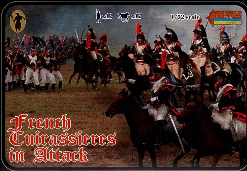 Strelets STR10572 1:72 French Cuirassiers in Attack