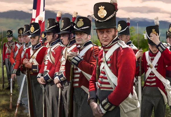 Strelets STR16272 1:72 Napoleonic British Infantry Standing at Ease