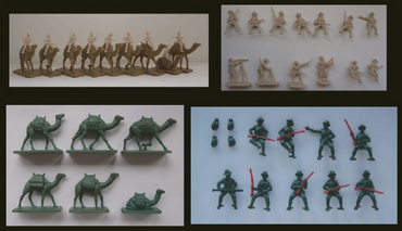 Strelets STR16572 1:72 British Camel Corps