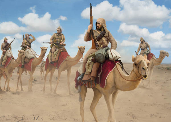 Strelets STR16772 1:72 Turkish Camel corps