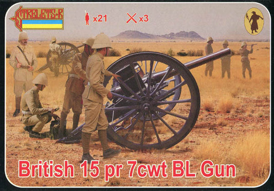 Strelets STR17772 1:72 British 15pr 7cwt BL Gun