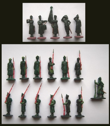 Strelets STR18472 1:72 French Line Infantry Standing at Attention