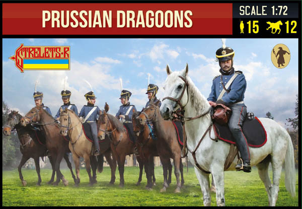 Strelets STR22972 1:72 Prussian Dragoons Napoleonic