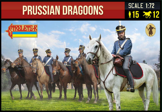 Strelets STR22972 1:72 Prussian Dragoons Napoleonic