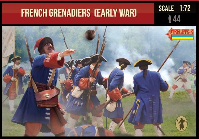 Strelets STR23572 1:72 French Grenadiers