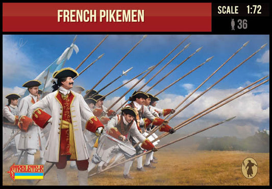 Strelets STR23772 1:72 French Pikemen Spanish Succession War