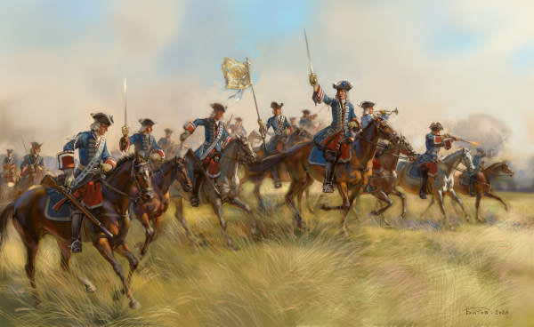 Strelets STR24072 1:72 Garde du Corps War of the Spanish Succession