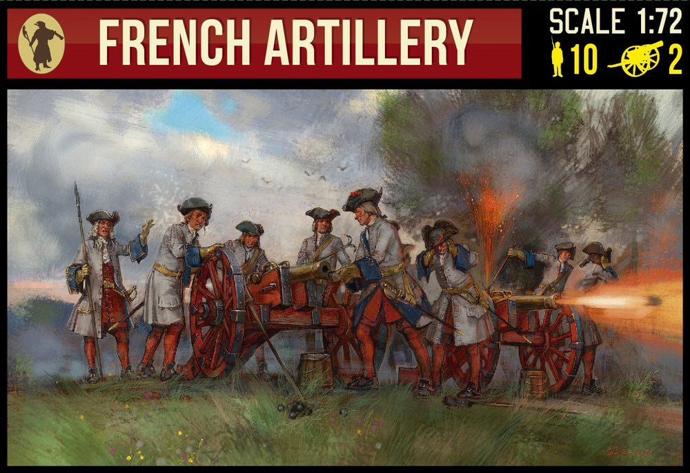 Strelets STR24472 1:72 French Artillery