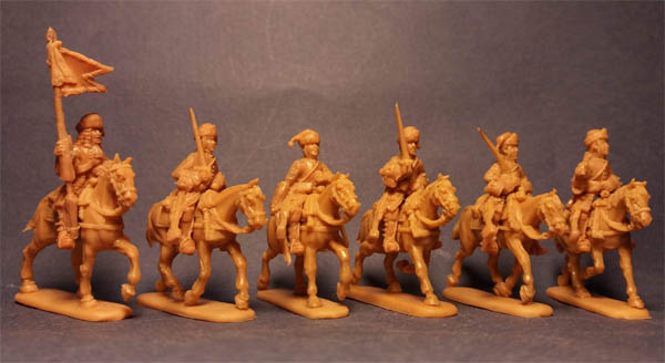 Strelets STR25372 1:72 French Dragoons in Attack