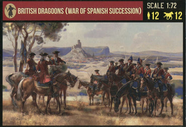 Strelets STR25672 1:72 British Dragoons War of the Spanish Succession