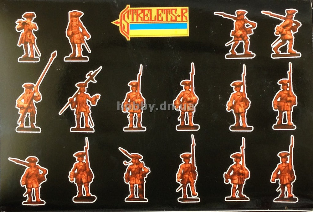 Strelets STR26072 1:72 Austrian Infantry 1701-1714 on the March