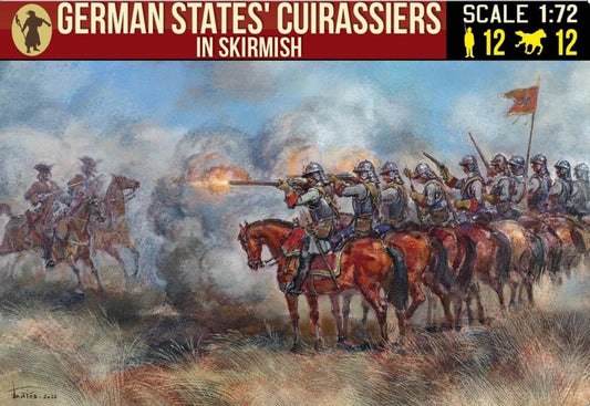 Strelets STR26872 1:72 German States Cuirassiers in Skirmish Spanish Succss War