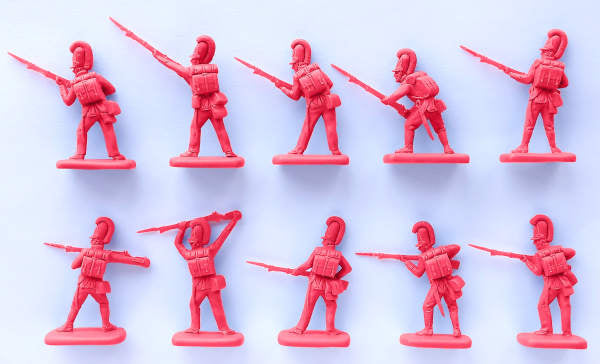 Strelets STR27472 1:72 Bavarian Infantry in Square