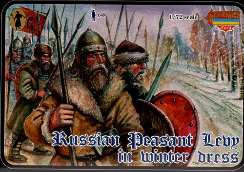 Strelets STRM027 1:72 Russian Medieval Peasant Levy