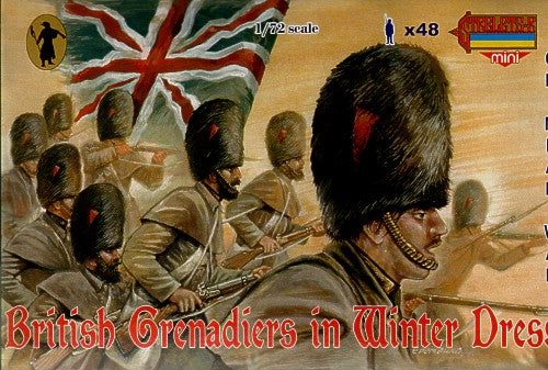 Strelets STRM029 1:72 British Grenadiers in Winter Dress