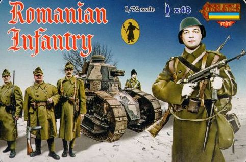 Strelets STRM061 1:72 Rumanian Infantry