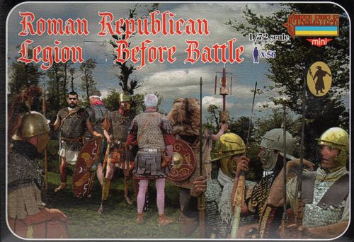 Strelets STRM080 1:72 Roman Republican Legion before the battle