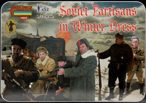 Strelets STRM084 1:72 Soviet Partisans in Winter Dress