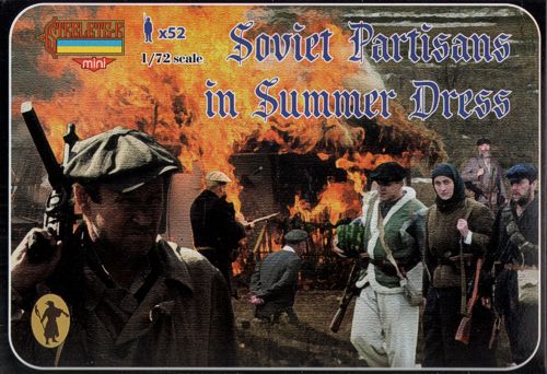 Strelets STRM085 1:72 Soviet Partisans in Summer Dress