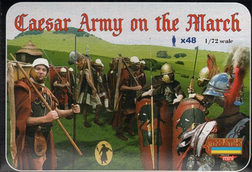 Strelets STRM087 1:72 Roman Caesar Army on the march