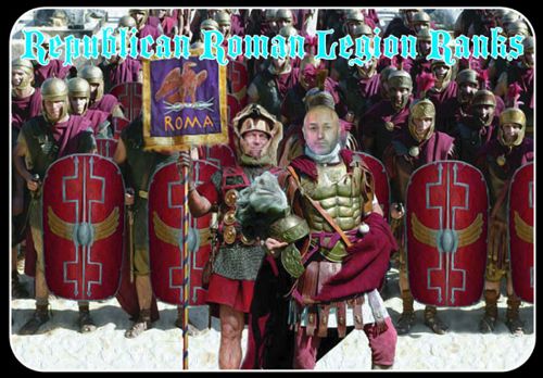 Strelets STRM099 1:72 Republican Roman Legion Ranks