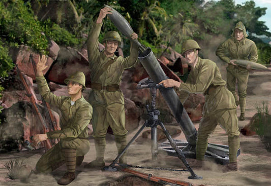 Strelets STRM121 1:72 Imperial Japanese Army Heavy Weapons