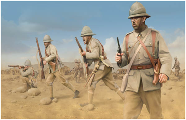 Strelets STRM123 1:72 Imperial British Camel Corps Dismounted