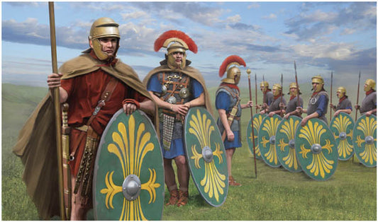 Strelets STRM124 1:72 Roman Auxiliaries Ranks