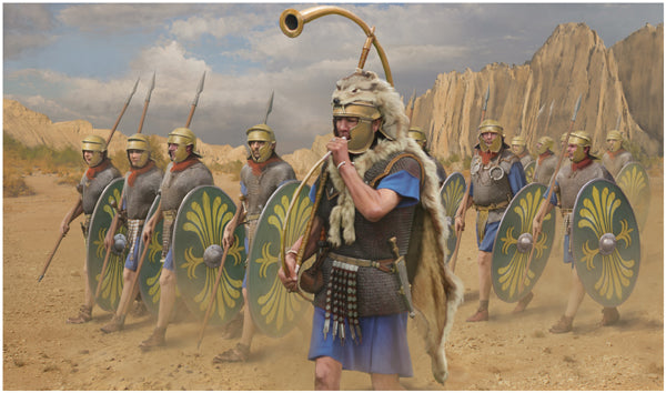 Strelets STRM125 1:72 Roman Auxiliaries on the March