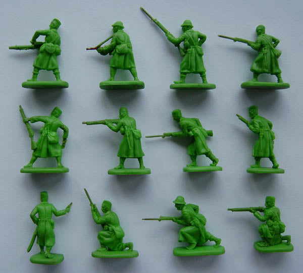Strelets STRM126 1:72 Serbian Infantry in Winter Uniform