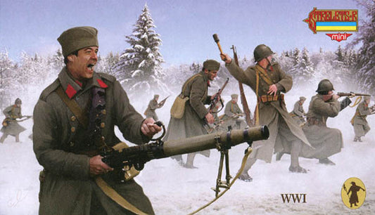 Strelets STRM126 1:72 Serbian Infantry in Winter Uniform