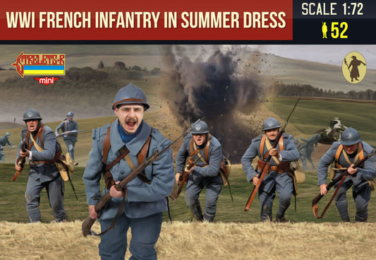 Strelets STRM134 1:72 French Infantry in Summer Dress