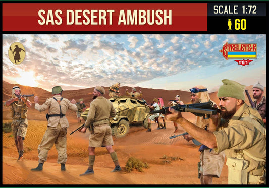 Strelets STRM145 1:72 SAS Desert Ambush