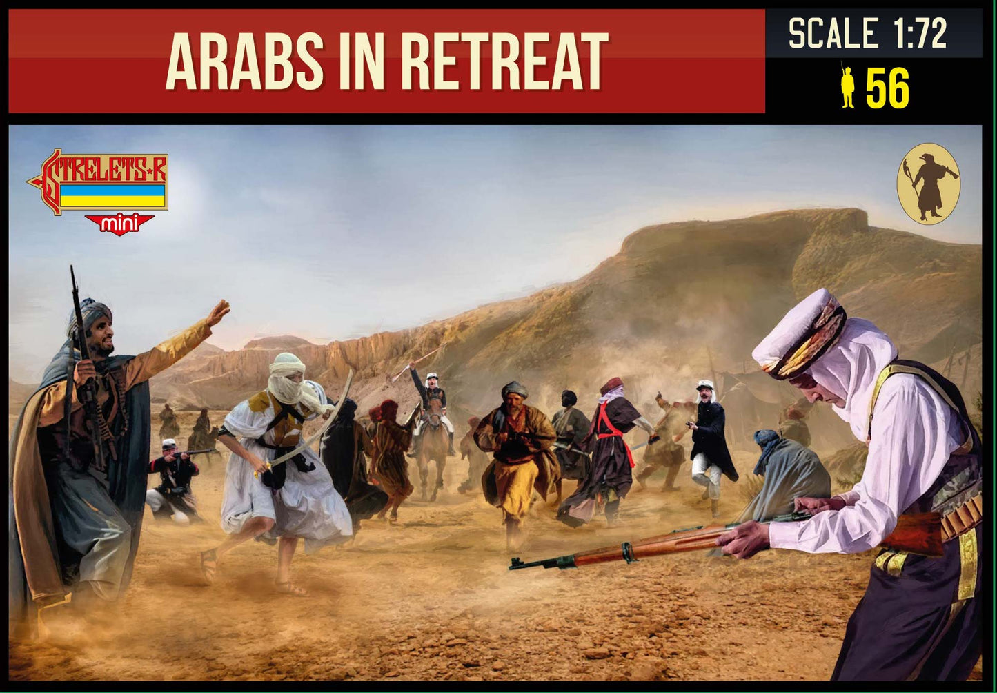 Strelets STRM148 1:72 Arabs in Retreat