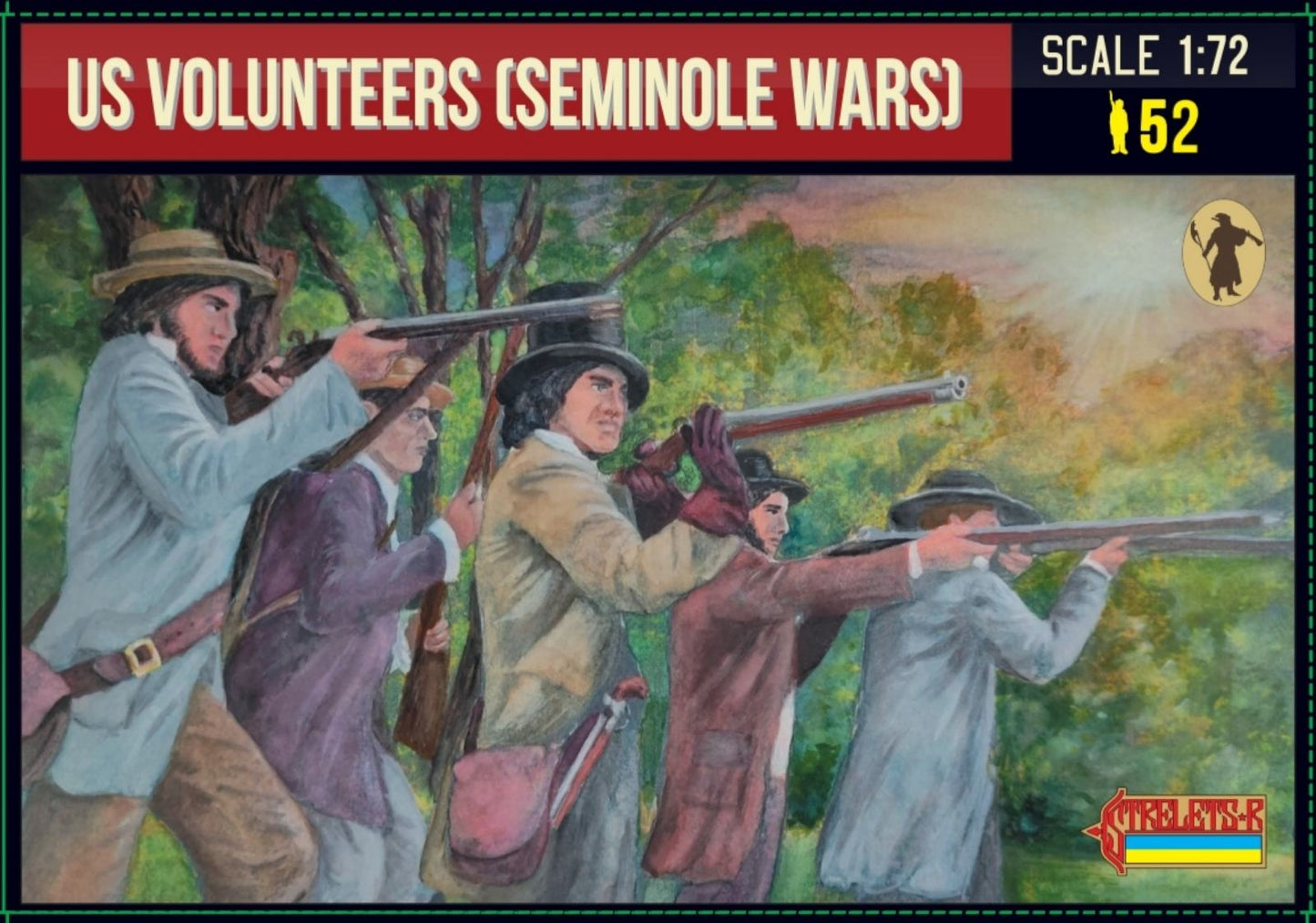 Strelets STRM161 1:72 US Volunteers