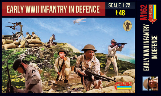 Strelets STRM162 1:72 Early WWII US Infantry in Defence