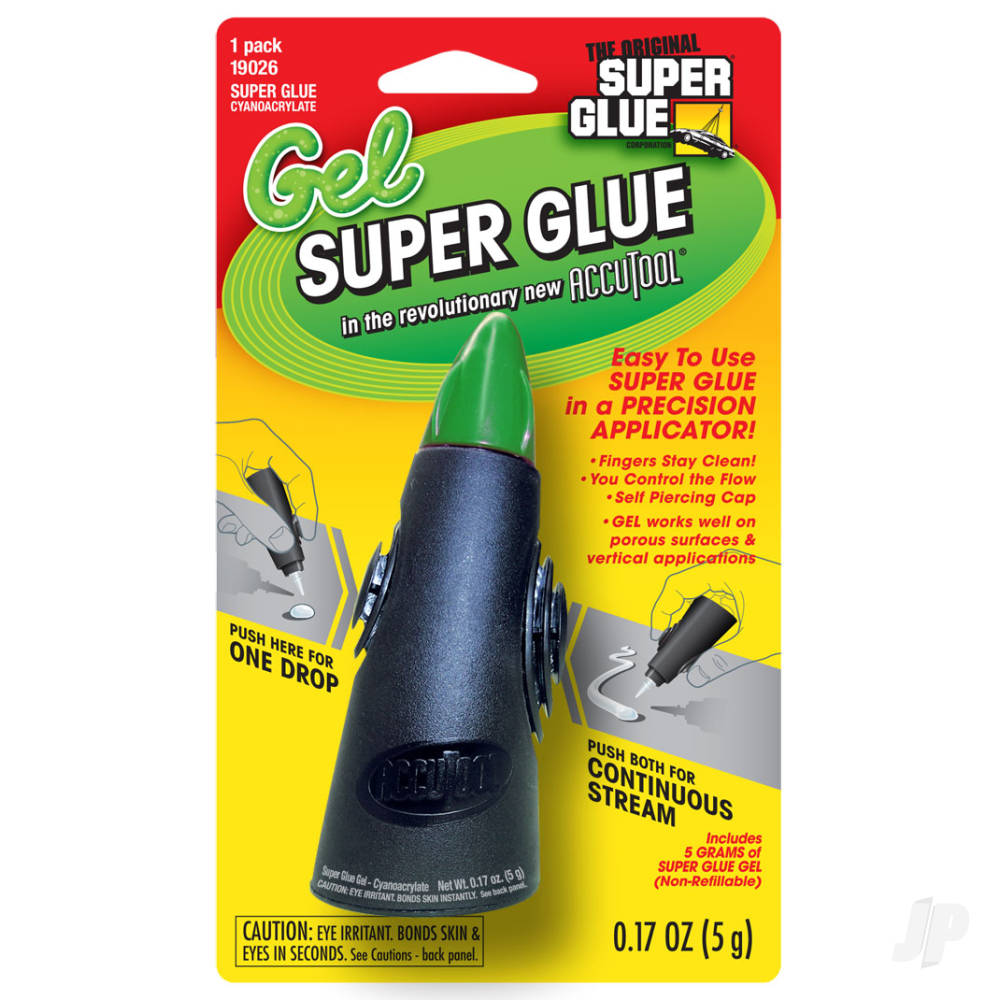 Super Glue Super Glue Gel with Accutool (0.17oz, 5g) 19026