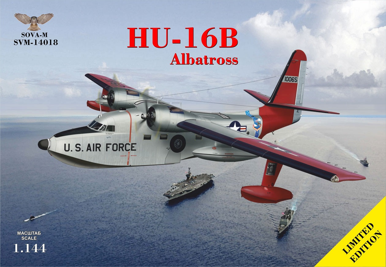 Sova-M SVM-14018 1:144 HU-16B "Albatross" flying boat