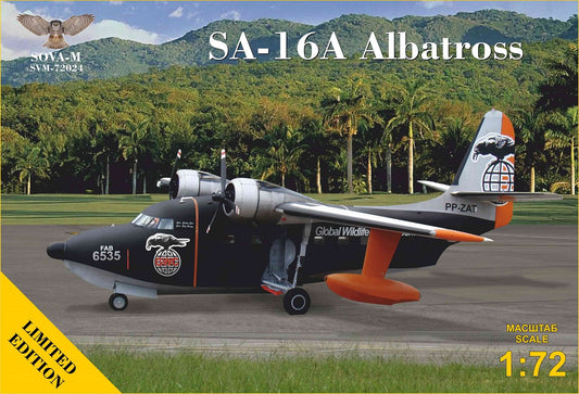 Sova-M SVM-72024 Grumman SA-16A Albatross with PE 1:72