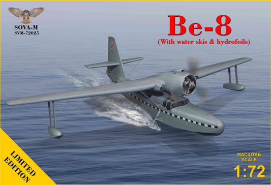 Sova-M SVM-72025 1:72 Beriev Be-8 amphibian aircraft