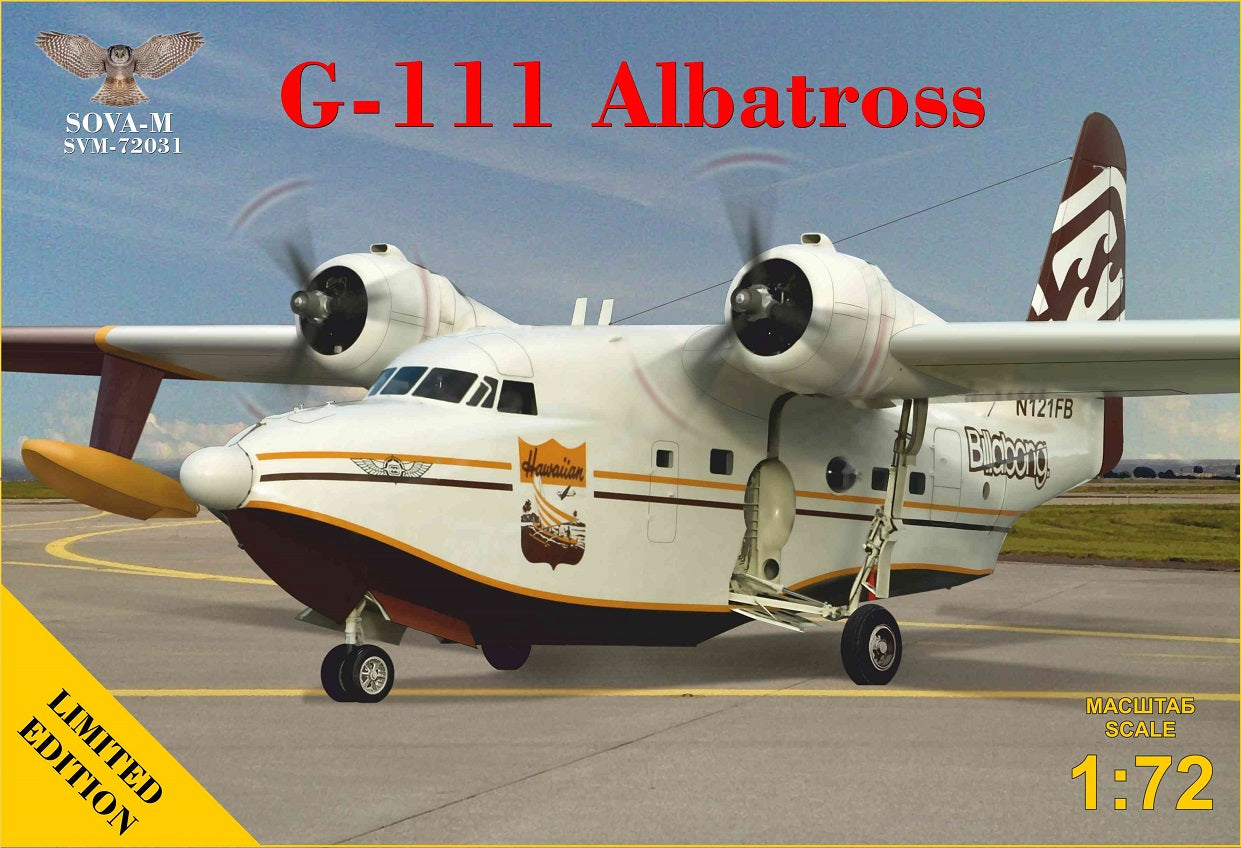 Sova-M SVM-72031 1:72 Grumman G-111 Albatross amphibious aircraft
